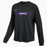 SPACE COAST HIGH SCHOOL VIPERS <span class="pdp-name-mascot">SPACE COAST VIPERS</span> Nike Women's One Relaxed Long Sleeve Top Front Thumbnail