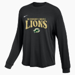ARCHBISHOP CARROLL HIGH SCHOOL LIONS <span class="pdp-name-mascot">ARCHBISHOP CARROLL LIONS</span> Nike Women's One Relaxed Long Sleeve Top Front Thumbnail