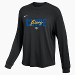 CLYDE HIGH SCHOOL FLIERS <span class="pdp-name-mascot">CLYDE FLIERS</span> Nike Women's One Relaxed Long Sleeve Top Front Thumbnail