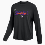 Skyline Gila River Mustangs <span class="pdp-name-mascot">Skyline Mustangs</span> Nike Women's One Relaxed Long Sleeve Top Front Thumbnail