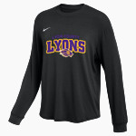 LYON COUNTY HIGH SCHOOL LYONS Nike Women's One Relaxed Long Sleeve Top Front Thumbnail
