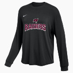 CENTRAL HIGH SCHOOL RAIDERS Nike Women's One Relaxed Long Sleeve Top Front Thumbnail