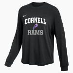 Cornell Rams <span class="pdp-name-mascot">Cornell Rams</span> Nike Women's One Relaxed Long Sleeve Top Front Thumbnail