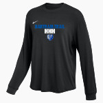 Bartram Trail Bears Nike Women's One Relaxed Long Sleeve Top Front Thumbnail