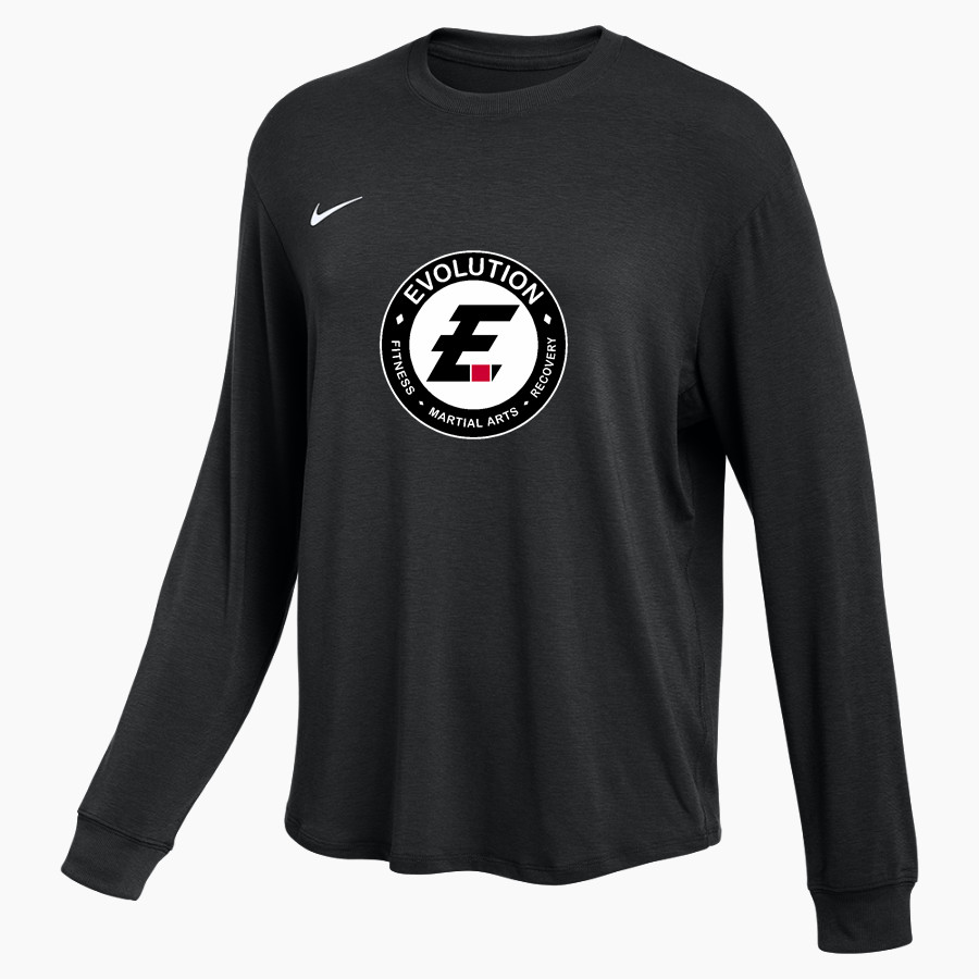 Evolution Lowell Evolution Lowell <span class="pdp-name-mascot">Evolution Lowell</span> Nike Women's One Relaxed Long Sleeve Top