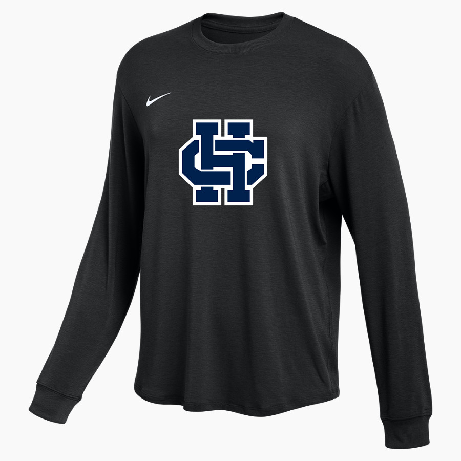 Bishop Heelan Crusaders Nike Women's One Relaxed Long Sleeve Top