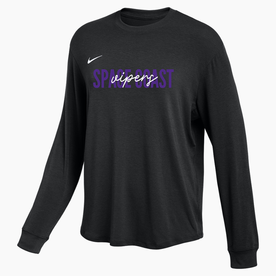 SPACE COAST HIGH SCHOOL VIPERS <span class="pdp-name-mascot">SPACE COAST VIPERS</span> Nike Women's One Relaxed Long Sleeve Top