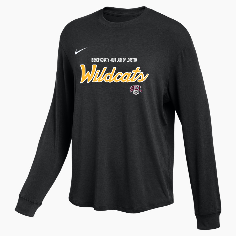 Bishop Conaty - Our Lady Of Loretto Wildcats Nike Women's One Relaxed Long Sleeve Top