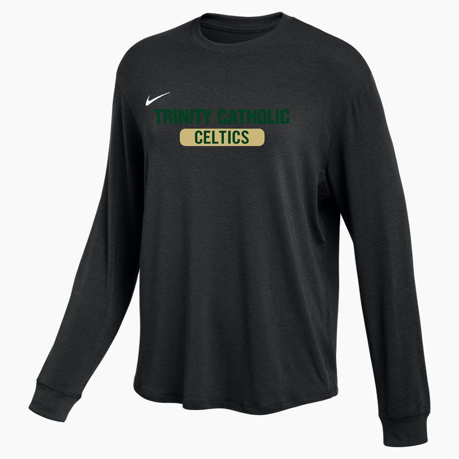 Trinity Catholic Celtics <span class="pdp-name-mascot">Trinity Catholic Celtics</span> Nike Women's One Relaxed Long Sleeve Top