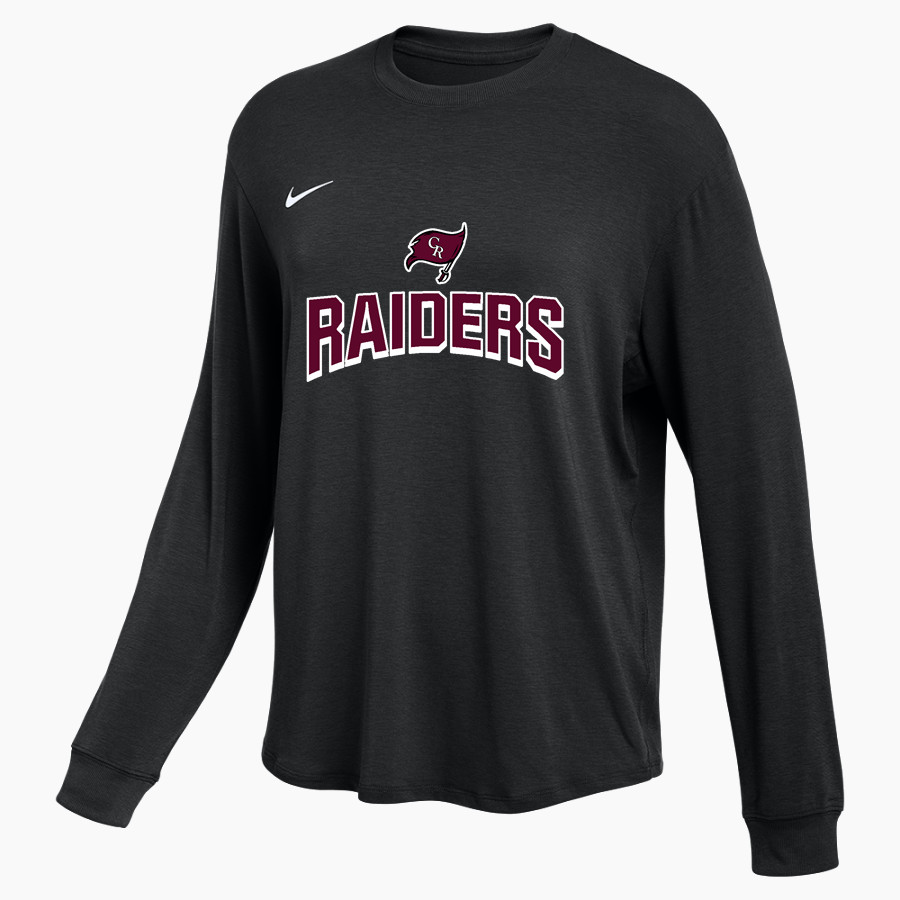 CENTRAL HIGH SCHOOL RAIDERS Nike Women's One Relaxed Long Sleeve Top