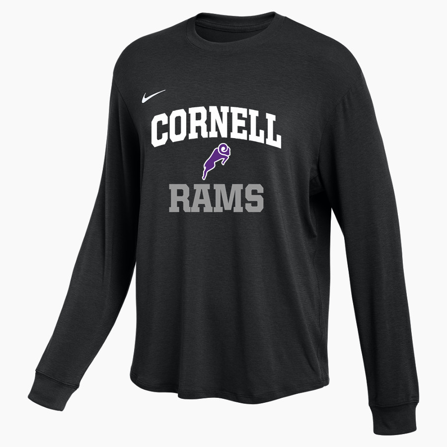 Cornell Rams <span class="pdp-name-mascot">Cornell Rams</span> Nike Women's One Relaxed Long Sleeve Top