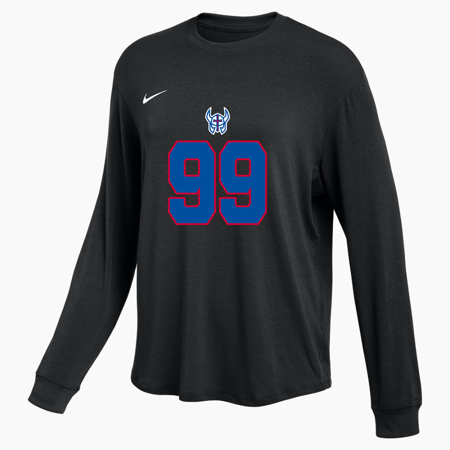 Wisconsin Lutheran Vikings <span class="pdp-name-mascot">Wisconsin Lutheran Vikings</span> Nike Women's One Relaxed Long Sleeve Top