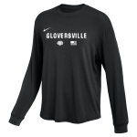 Gloversville High School <span class="pdp-name-mascot">Gloversville Dragon Huskies</span> Nike Women's One Relaxed Long Sleeve Top Front Thumbnail