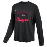 Fishers Chargers <span class="pdp-name-mascot">Fishers Chargers</span> Nike Women's One Relaxed Long Sleeve Top Front Thumbnail