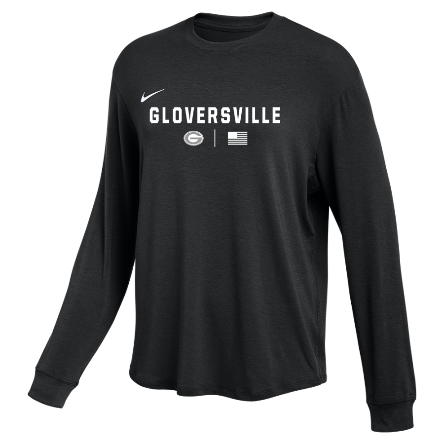 Gloversville High School <span class="pdp-name-mascot">Gloversville Dragon Huskies</span> Nike Women's One Relaxed Long Sleeve Top
