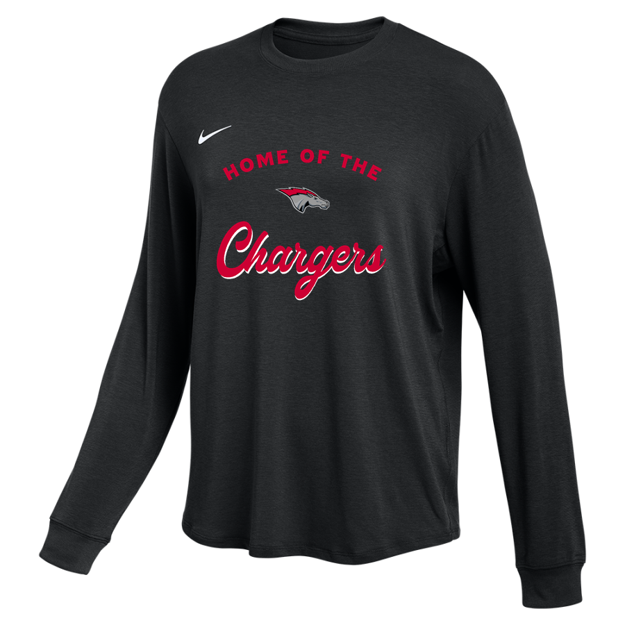 Fishers Chargers <span class="pdp-name-mascot">Fishers Chargers</span> Nike Women's One Relaxed Long Sleeve Top