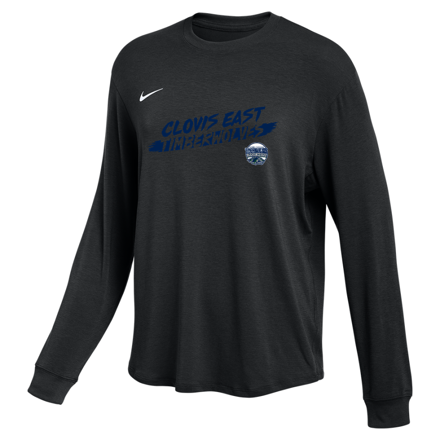 Clovis East Timberwolves <span class="pdp-name-mascot">Clovis East High School Timberwolves</span> Nike Women's One Relaxed Long Sleeve Top