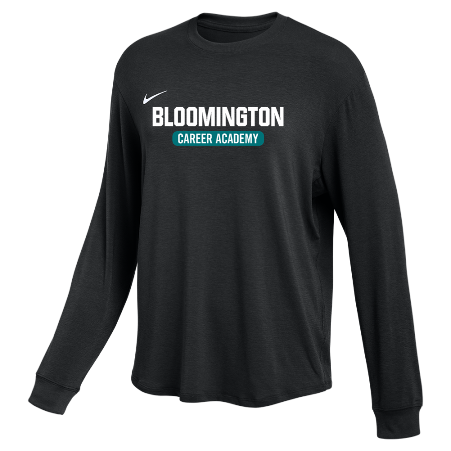 Bloomington Career Academy <span class="pdp-name-mascot">Bloomington Career Academy</span> Nike Women's One Relaxed Long Sleeve Top