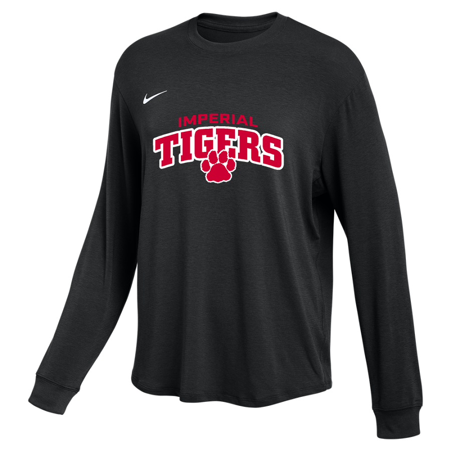 Imperial Tigers <span class="pdp-name-mascot">Imperial Tigers</span> Nike Women's One Relaxed Long Sleeve Top