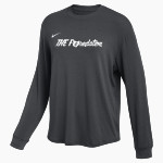 The Foundation The Foundation Nike Women's One Relaxed Long Sleeve Top Front Thumbnail