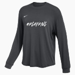 PITTSBURGH NATIONAL LEAGUE PITTSBURGH NATIONAL <span class="pdp-name-mascot">PITTSBURGH NATIONAL LEAGUE</span> Nike Women's One Relaxed Long Sleeve Top Front Thumbnail