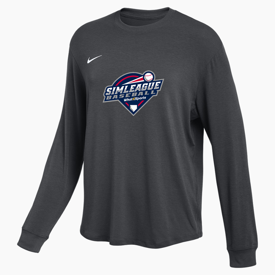 WHATIFSPORTS <span class="pdp-name-mascot">WHATIFSPORTS</span> Nike Women's One Relaxed Long Sleeve Top