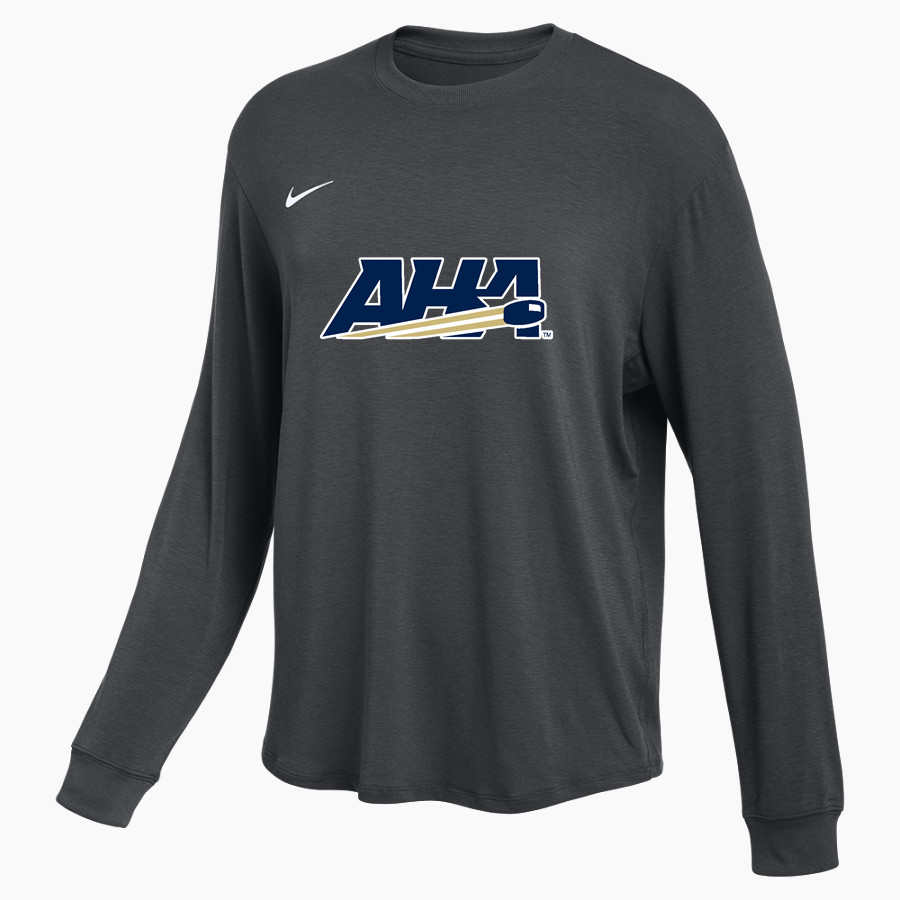 Atlantic Hockey Hockey <span class="pdp-name-mascot">Atlantic Hockey Association</span> Nike Women's One Relaxed Long Sleeve Top