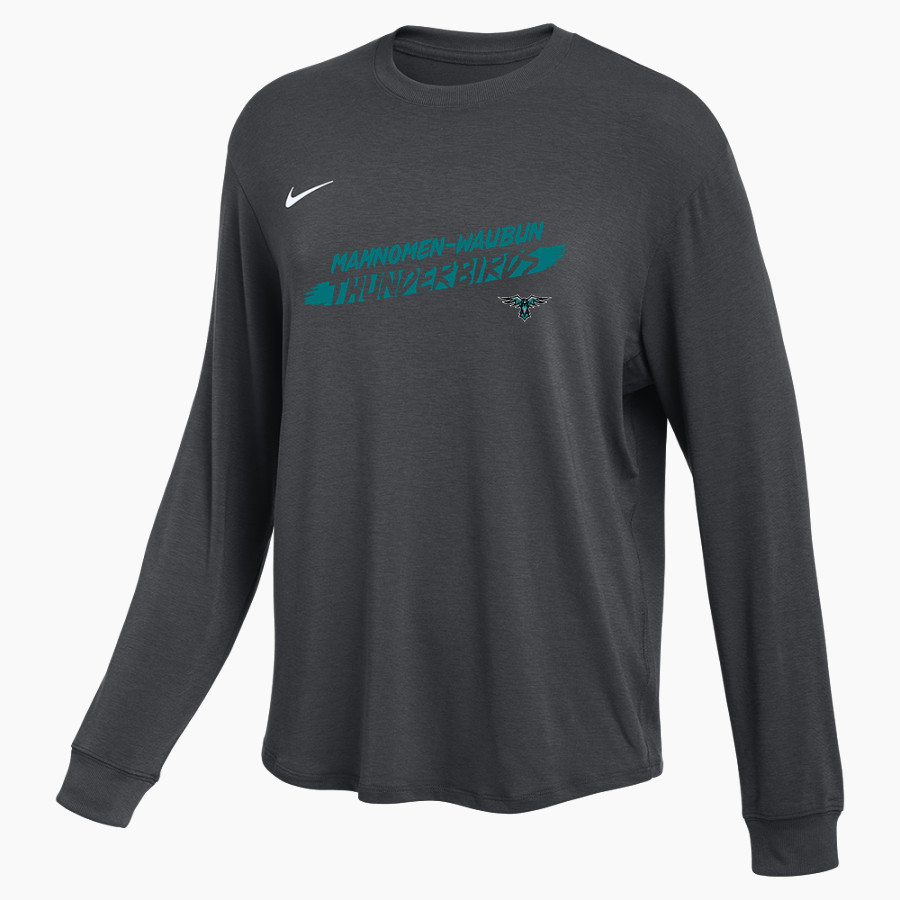Mahnomen-Waubun THUNDERBIRDS <span class="pdp-name-mascot">Mahnomen-Waubun THUNDERBIRDS</span> Nike Women's One Relaxed Long Sleeve Top