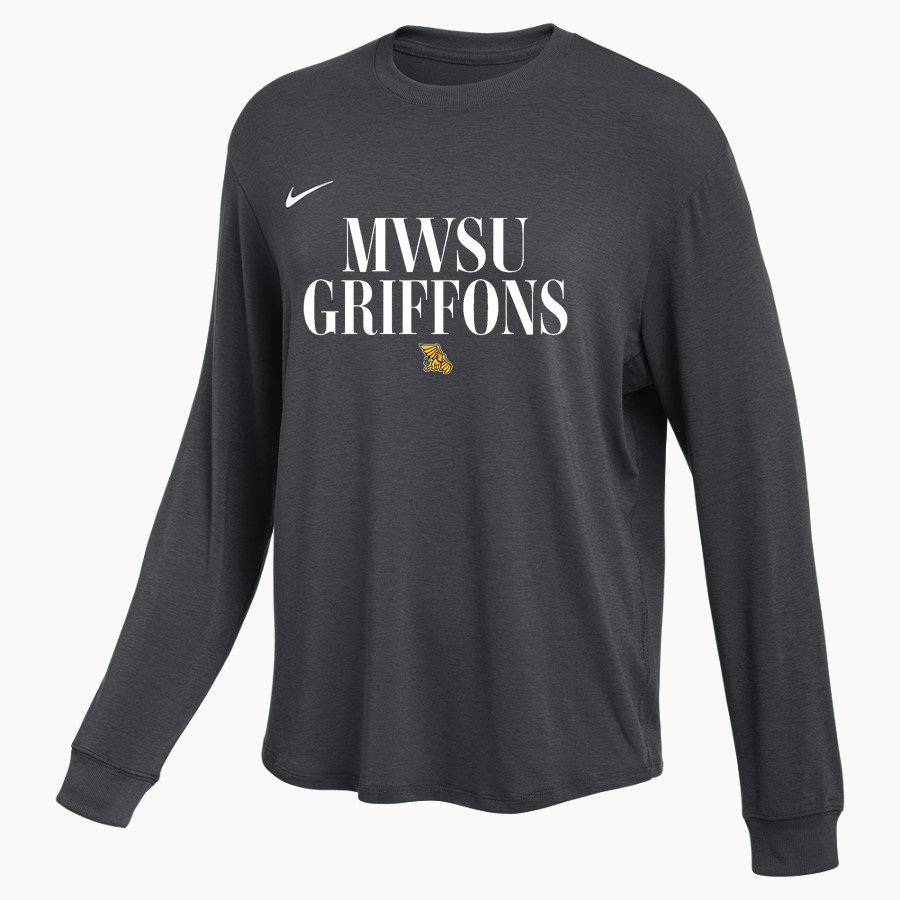 MWSU Griffons <span class="pdp-name-mascot">MWSU Griffons</span> Nike Women's One Relaxed Long Sleeve Top