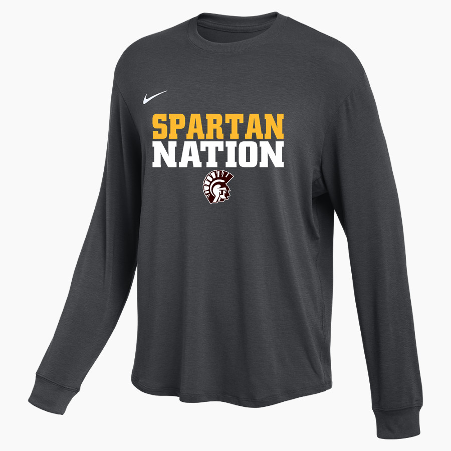 Roger Bacon Spartans <span class="pdp-name-mascot">Roger Bacon Spartans</span> Nike Women's One Relaxed Long Sleeve Top