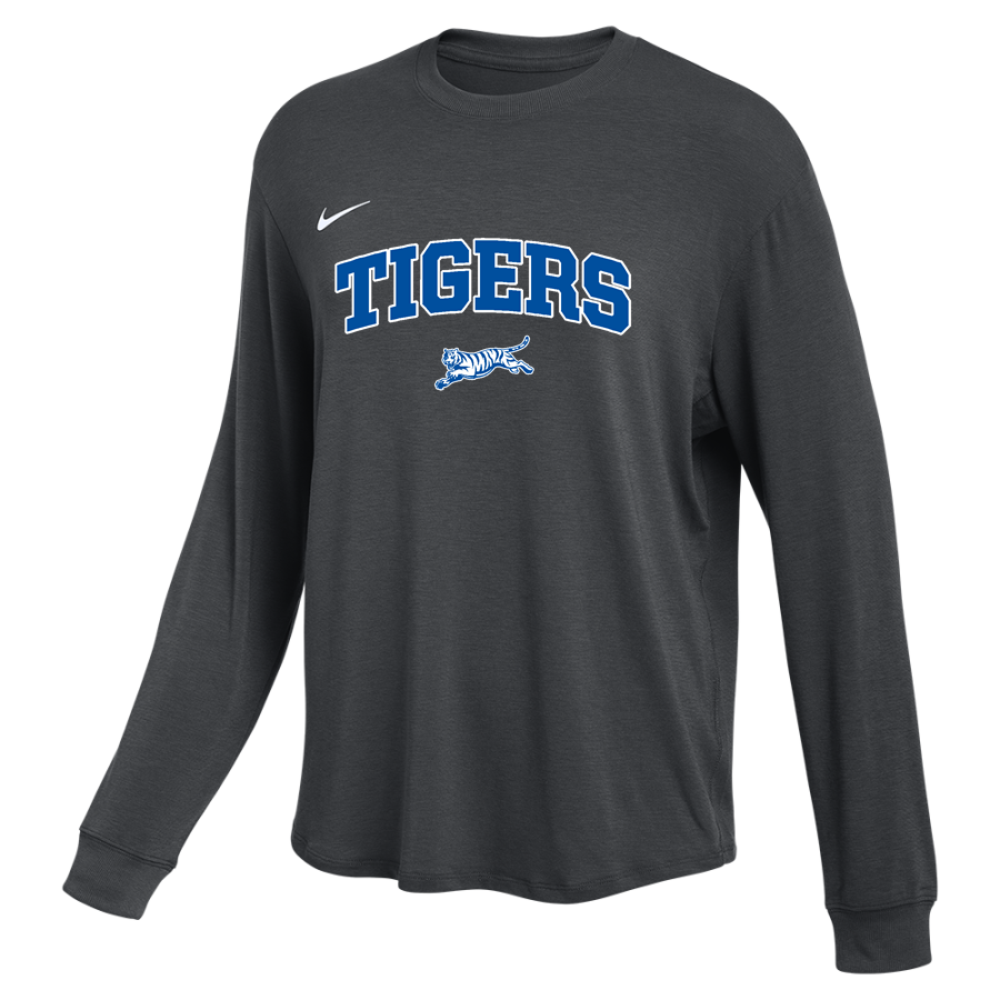 Crow Tigers <span class="pdp-name-mascot">Crow Middle School Tigers</span> Nike Women's One Relaxed Long Sleeve Top