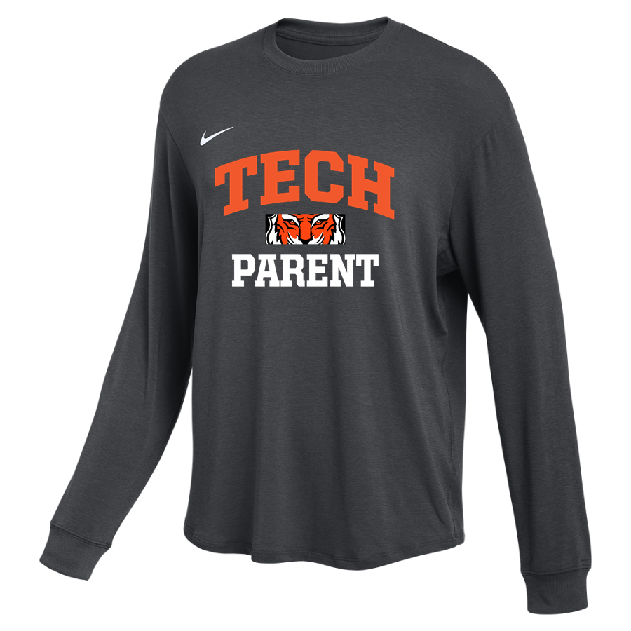 Tech High School Tigers <span class="pdp-name-mascot">Tech High School</span> Nike Women's One Relaxed Long Sleeve Top