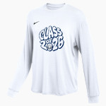 Legacy Eagles <span class="pdp-name-mascot">Legacy Charter Eagles</span> Nike Women's One Relaxed Long Sleeve Top Front Thumbnail