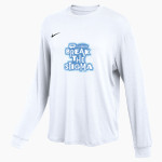 Believe In You <span class="pdp-name-mascot">Believe In You</span> Nike Women's One Relaxed Long Sleeve Top Front Thumbnail