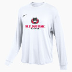 St. Cloud State University The Official Online Store <span class="pdp-name-mascot">St. Cloud State Huskies</span> Nike Women's One Relaxed Long Sleeve Top Front Thumbnail