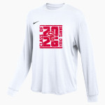 SWARTZ CREEK HIGH SCHOOL DRAGONS Nike Women's One Relaxed Long Sleeve Top Front Thumbnail