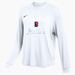 West Tech Panthers Nike Women's One Relaxed Long Sleeve Top Front Thumbnail