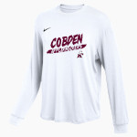 COBDEN HIGH SCHOOL APPLEKNOCKERS <span class="pdp-name-mascot">COBDEN APPLEKNOCKERS</span> Nike Women's One Relaxed Long Sleeve Top Front Thumbnail
