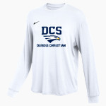 DUBOIS CHRISTIAN SCHOOLS EAGLES Nike Women's One Relaxed Long Sleeve Top Front Thumbnail
