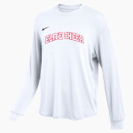 Elite Cheer Online Store <span class="pdp-name-mascot">Elite Cheer</span> Nike Women's One Relaxed Long Sleeve Top Front Thumbnail