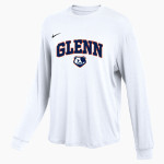 Glenn Grizzlies <span class="pdp-name-mascot">Tom Glenn Grizzlies</span> Nike Women's One Relaxed Long Sleeve Top Front Thumbnail