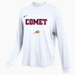 NORTHERN MICHIGAN CHRISTIAN HS COMETS Nike Women's One Relaxed Long Sleeve Top Front Thumbnail
