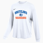 Whiteland Warriors Nike Women's One Relaxed Long Sleeve Top Front Thumbnail