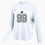 Boulder Rockies Online Store <span class="pdp-name-mascot">Boulder Rockies</span> Nike Women's One Relaxed Long Sleeve Top Front Thumbnail