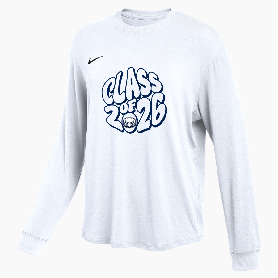 Legacy Eagles <span class="pdp-name-mascot">Legacy Charter Eagles</span> Nike Women's One Relaxed Long Sleeve Top