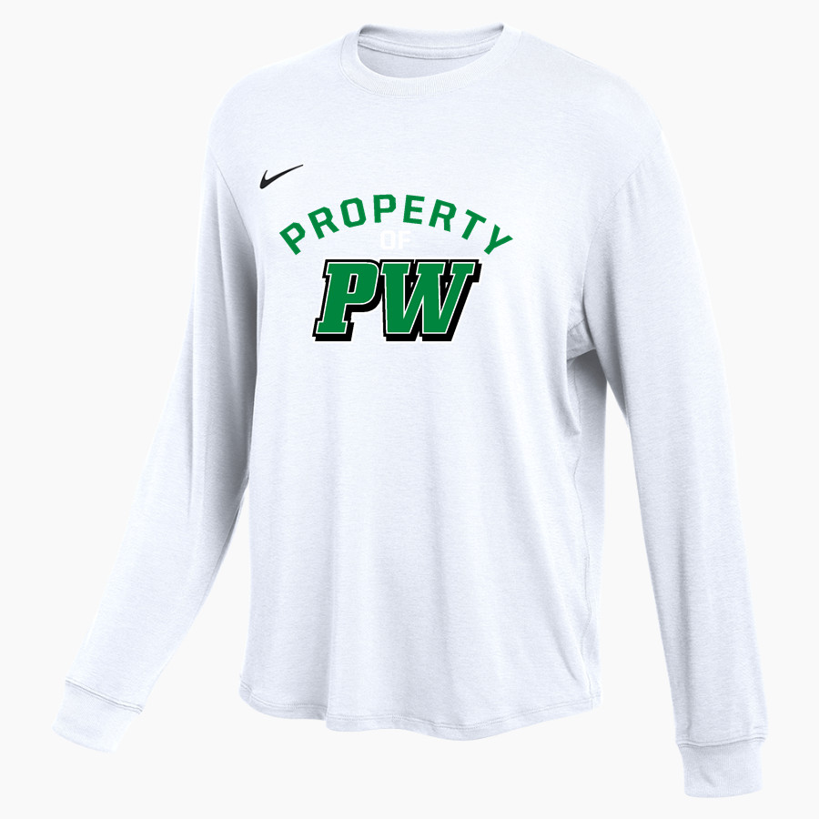 PORT WASHINGTON HIGH SCHOOL PIRATES <span class="pdp-name-mascot">PORT WASHINGTON PIRATES</span> Nike Women's One Relaxed Long Sleeve Top
