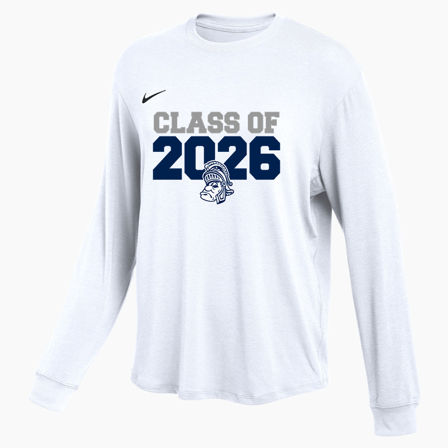 VALLEY VIEW HIGH SCHOOL SPARTANS <span class="pdp-name-mascot">VALLEY VIEW SPARTANS</span> Nike Women's One Relaxed Long Sleeve Top
