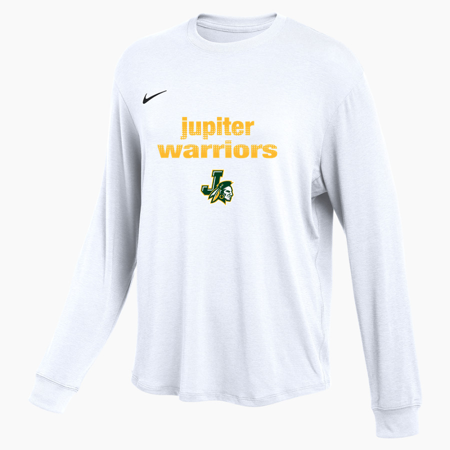 JUPITER HIGH SCHOOL WARRIORS <span class="pdp-name-mascot">JUPITER WARRIORS</span> Nike Women's One Relaxed Long Sleeve Top