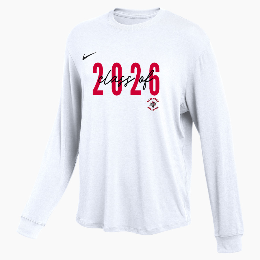 LAKEWOOD HIGH SCHOOL LANCERS <span class="pdp-name-mascot">LAKEWOOD LANCERS</span> Nike Women's One Relaxed Long Sleeve Top