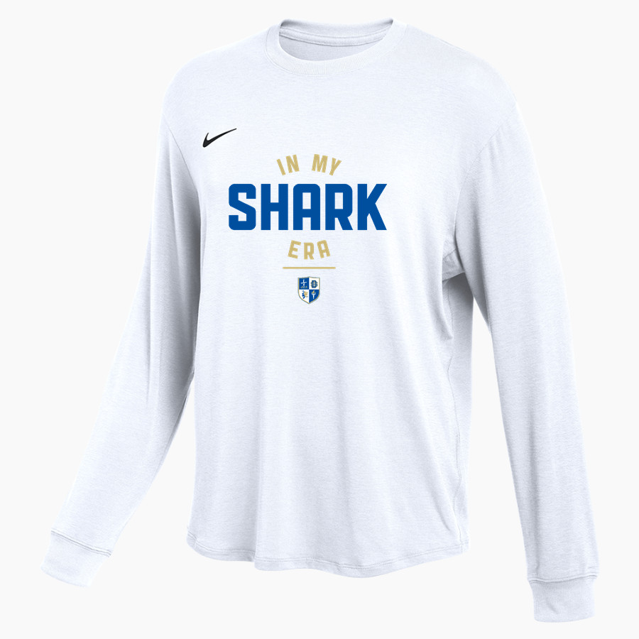 Divine Savior Academy Sharks Nike Women's One Relaxed Long Sleeve Top